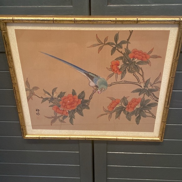 2 Vintage Traditional Chinese
Silk Paintings. - Picture 7 of 16